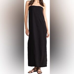 Gottex Beach Life Resort Bandeau Strapless Maxi Dress in Size M-L